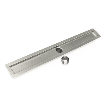 Infinity Drain 60" SS Channel Assembly for FCB Series with 2" Threaded Outlet FCB_6560_SS